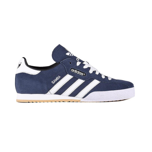 Mens Adidas Trainers | Samba Super Suede - UK 9 / Navy